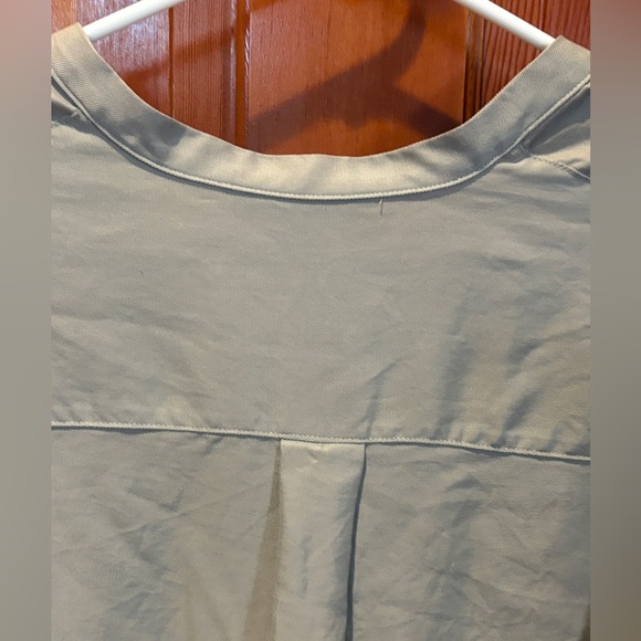 Banana Republic Feather Grey Tencel Tunic - Picture 15 of 17